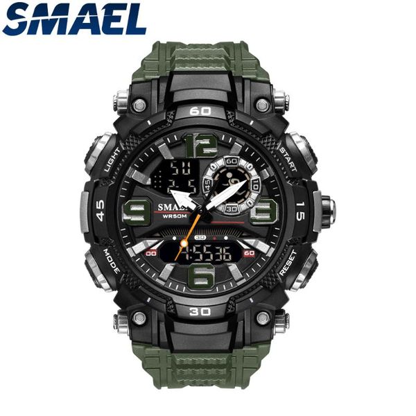 wristwatches smael brand men sports watches fashion chronos countdown men's waterproof led digital watch man military clock relogio mas, Slivery;brown
wristwatches smael brand men sports watches fashion chronos countdown men's waterproof led digital watch man military clock relogio mas, Slivery;brown