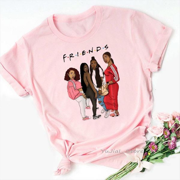 clothes melanin poppin friends femme womens t shirts black girls print graphic tees summer streetwear pink, White
clothes melanin poppin friends femme womens t shirts black girls print graphic tees summer streetwear pink, White