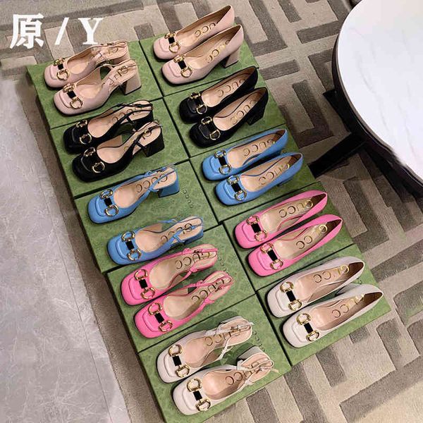 g's horse rank buckle back empty thick heel sandals women summer square head mary jane shoes high heels women, Black
g's horse rank buckle back empty thick heel sandals women summer square head mary jane shoes high heels women, Black