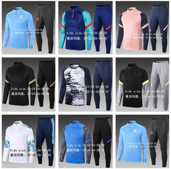 2021 kids football tracksuit set soccer training suit jacket 2022 mens survetement foot chandal tuta jogging, Black
2021 kids football tracksuit set soccer training suit jacket 2022 mens survetement foot chandal tuta jogging, Black