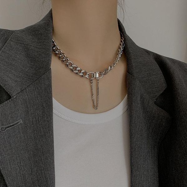 chokers temperamental retro thick chain necklace euro-american style personality design sense fashion clavicle, Golden;silver
chokers temperamental retro thick chain necklace euro-american style personality design sense fashion clavicle, Golden;silver