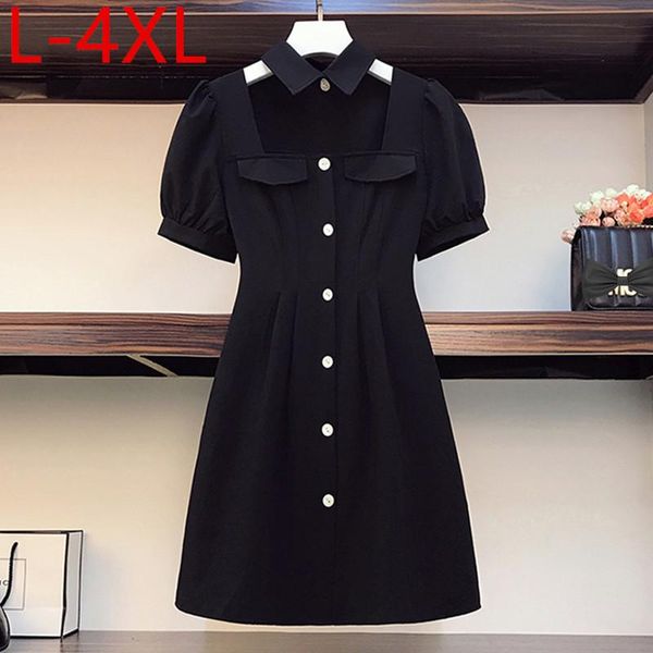 plus size dresses ladies 2021 summer for women turn-down collar large loose black dew clavicle mini dress l xl 2xl 3xl 4xl
plus size dresses ladies 2021 summer for women turn-down collar large loose black dew clavicle mini dress l xl 2xl 3xl 4xl