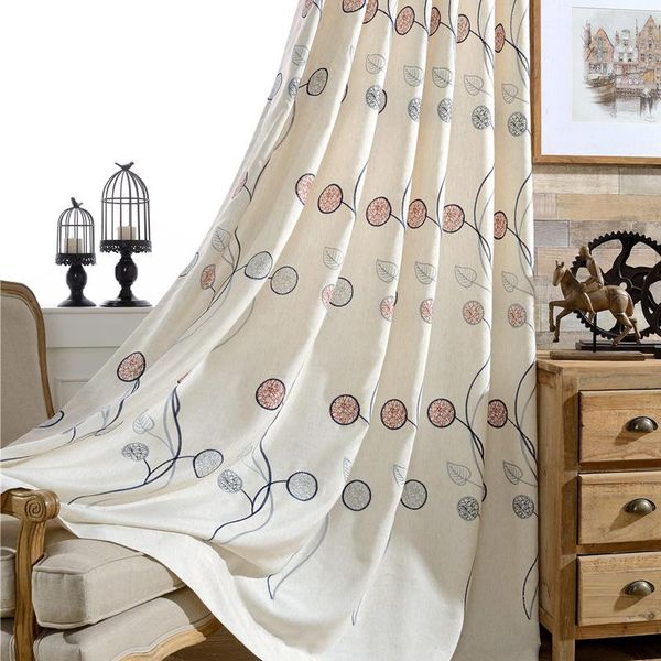 curtain & drapes fabric modern pastoral american country cotton and linen embroidered curtains for living dining room bedroom
curtain & drapes fabric modern pastoral american country cotton and linen embroidered curtains for living dining room bedroom