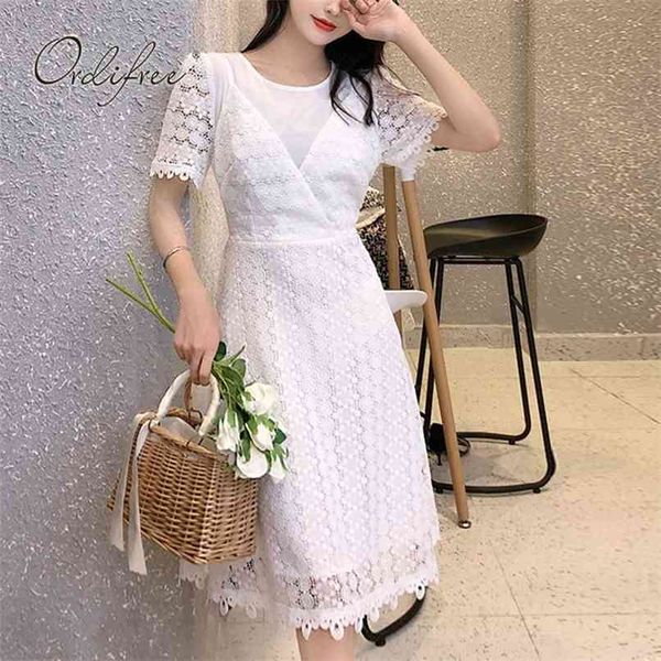 summer women party dress embroidery hollow out white lace patchwork tunic vacation beach 210513, Black;gray
summer women party dress embroidery hollow out white lace patchwork tunic vacation beach 210513, Black;gray