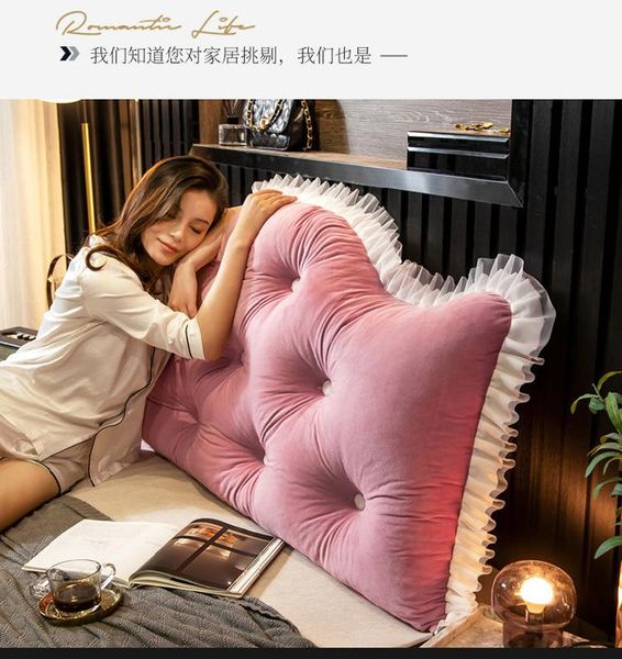 cushion/decorative pillow tongdi home soft lace large big back cushion long elastic backrest multifunction luxury decor for girl bedside bed
cushion/decorative pillow tongdi home soft lace large big back cushion long elastic backrest multifunction luxury decor for girl bedside bed