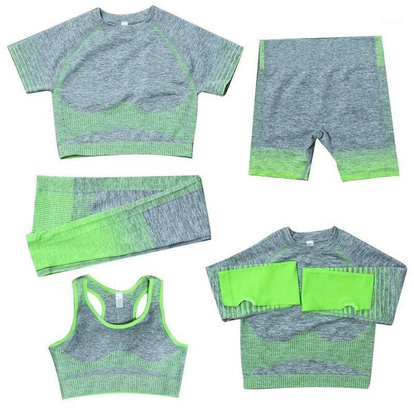 kleding women's seamless set long sleeve yoga suit sports wear workout clothes gym bra short fitness pants outfit
kleding women's seamless set long sleeve yoga suit sports wear workout clothes gym bra short fitness pants outfit