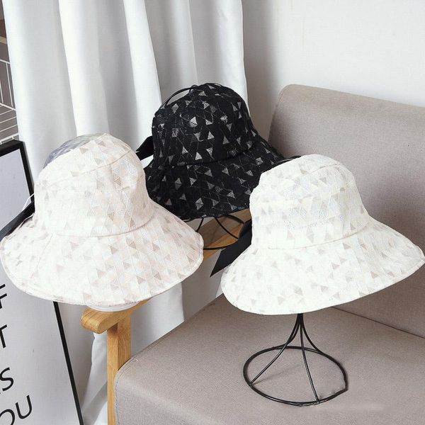 wide brim hats fashion elgant lace beach sun for women summer uv protection cap outdoor travel bow black white triangle pattern, Blue;gray
wide brim hats fashion elgant lace beach sun for women summer uv protection cap outdoor travel bow black white triangle pattern, Blue;gray