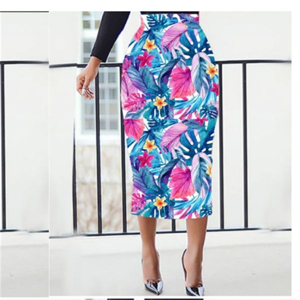women print skirt high waist office ladies vintage bocydon slim midi elegant classy female african fit event summer jupes saias 210416, Black
women print skirt high waist office ladies vintage bocydon slim midi elegant classy female african fit event summer jupes saias 210416, Black