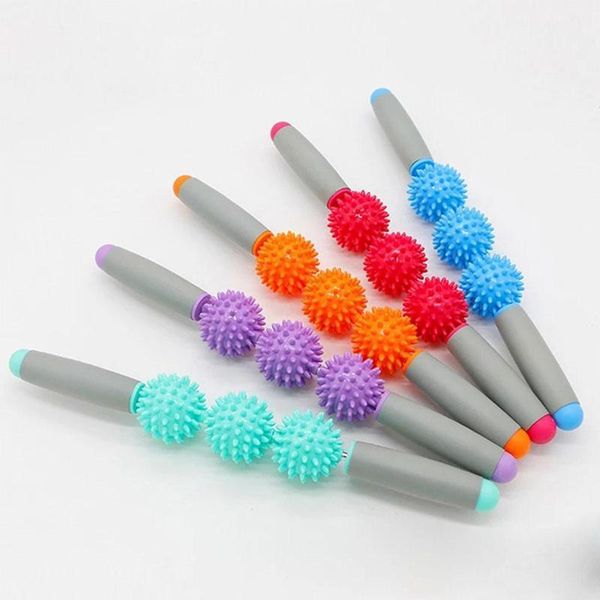 full body massager yoga massage roller stick trigger point 3 balls anti cellulite muscle relieve stress relax tool
full body massager yoga massage roller stick trigger point 3 balls anti cellulite muscle relieve stress relax tool