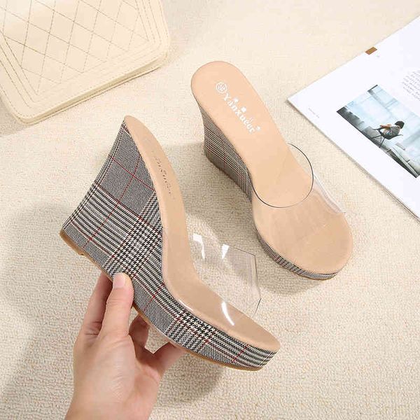 sandals summer wees high heel women fashion platform transparent pvc clear sandals, Black
sandals summer wees high heel women fashion platform transparent pvc clear sandals, Black