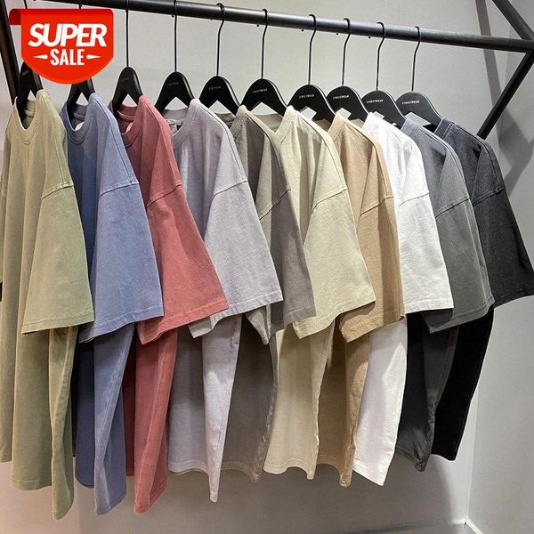 american street washing and old retro pan white short-sleeved men women oversize loose basic round neck t-shirt #3l9r, White;black
american street washing and old retro pan white short-sleeved men women oversize loose basic round neck t-shirt #3l9r, White;black