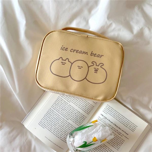 simple yellow cute cartoon toilet bag cosmetic travel portable storage makeup brush bags & cases
simple yellow cute cartoon toilet bag cosmetic travel portable storage makeup brush bags & cases