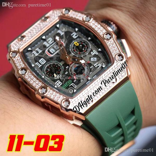 2022 miyota automatic mens watch rose gold diamonds bezel big date black silver skeleton dial stick markers green rubber strap super edition, Slivery;brown
2022 miyota automatic mens watch rose gold diamonds bezel big date black silver skeleton dial stick markers green rubber strap super edition, Slivery;brown