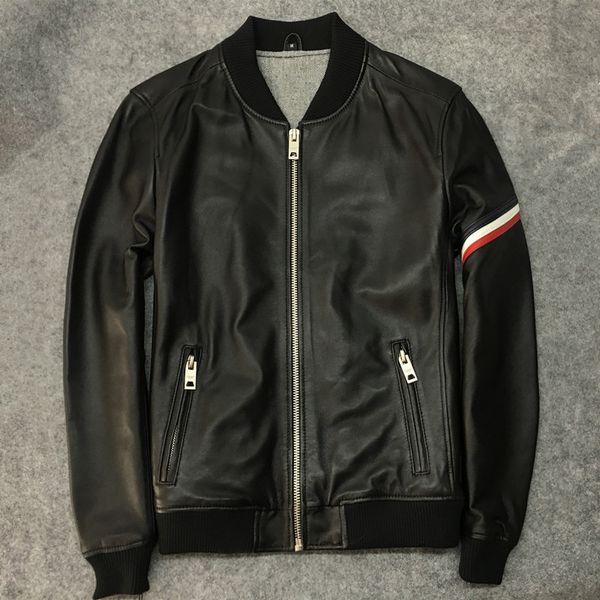 men's jackets female/male leather arrival lamb casual male jacket genuine baseball jaclets m-4xl a356, Black;brown
men's jackets female/male leather arrival lamb casual male jacket genuine baseball jaclets m-4xl a356, Black;brown