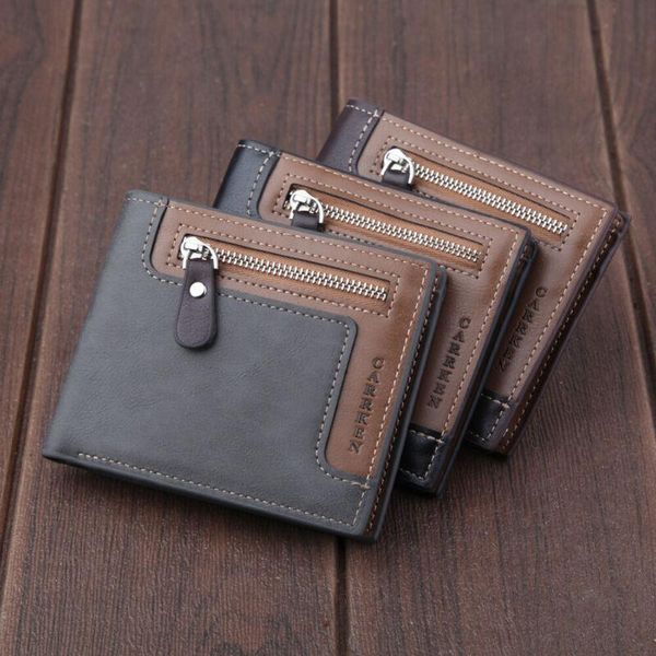 wallets men's pu vintage wallet short length patchwork thin id cards holders cluntch 2021, Red;black
wallets men's pu vintage wallet short length patchwork thin id cards holders cluntch 2021, Red;black