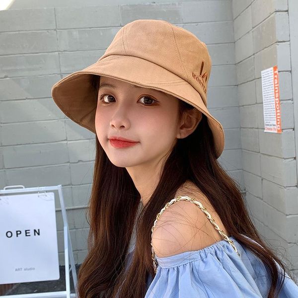 wide brim hats summer bucket hat women ears wild sunscreen sun outdoor fashion leisure fisherman cap small fresh basin caps, Blue;gray
wide brim hats summer bucket hat women ears wild sunscreen sun outdoor fashion leisure fisherman cap small fresh basin caps, Blue;gray