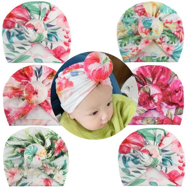 baby print knot hat children headwear multifunctional turban caps & hats, Yellow 
baby print knot hat children headwear multifunctional turban caps & hats, Yellow