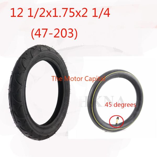 motorcycle wheels & tires 12-inch tyre children's bicycle, folding bicycle accessories inner tube outer tire(47-203)12 1/2x1.75