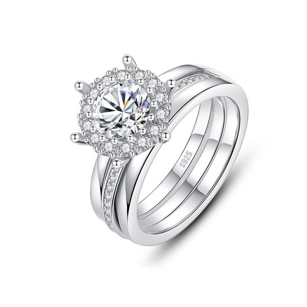 trendy 100% 925 sterling silver cut 1 d color moissantic engagement rings for women elegant party jewelry fine cluster, Golden;silver
trendy 100% 925 sterling silver cut 1 d color moissantic engagement rings for women elegant party jewelry fine cluster, Golden;silver