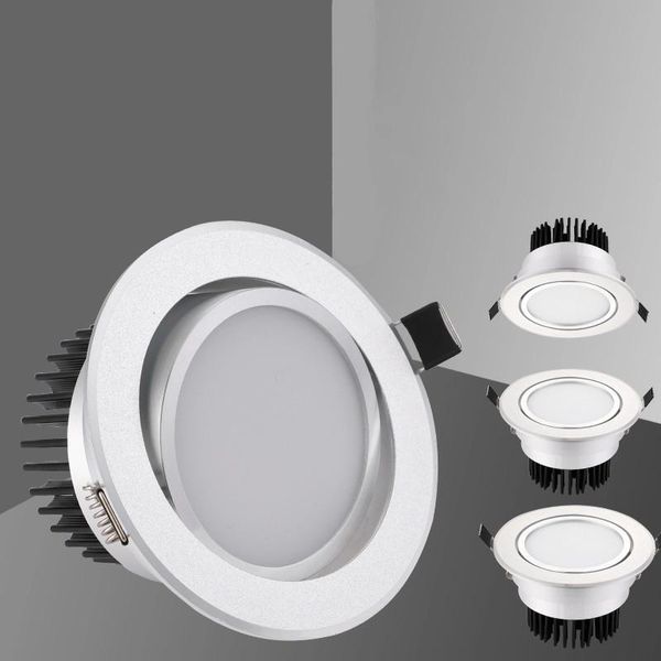 downlights silver dimmable recessed led spot light cob 3w / 5w 7w w 12w 15w ceiling 3000k 4000k 6000k ac90-265v
downlights silver dimmable recessed led spot light cob 3w / 5w 7w w 12w 15w ceiling 3000k 4000k 6000k ac90-265v