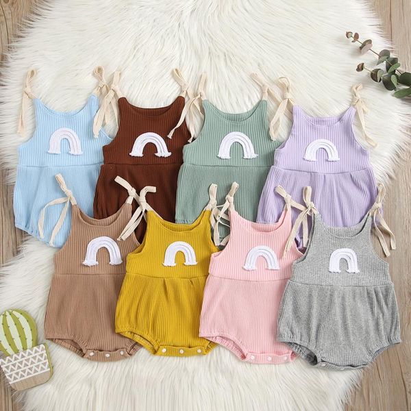 rompers baby romper summer girls rinbow sleeveless suspenders jumpsuit casual bodysuit born infant boy girl, Blue
rompers baby romper summer girls rinbow sleeveless suspenders jumpsuit casual bodysuit born infant boy girl, Blue