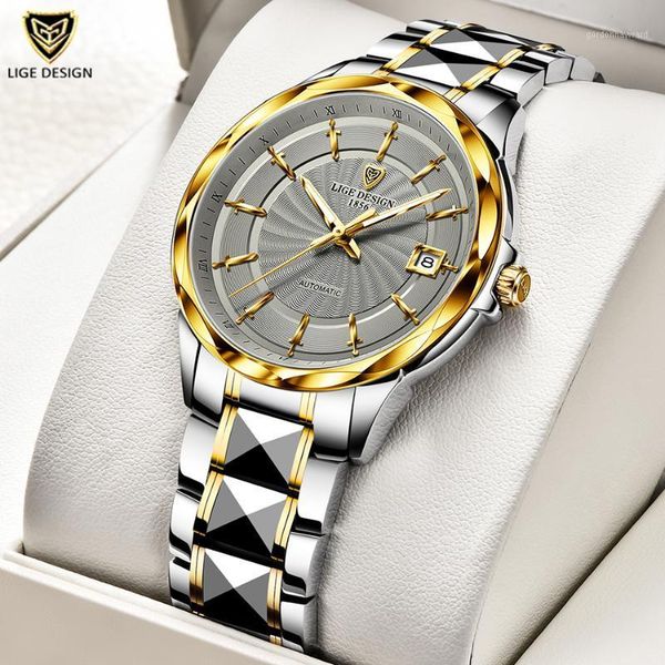 stainless steel waterproof watch men reloj hombre automatic sapphire luxury mechanical wristwatch+gift box wristwatches, Slivery;brown
stainless steel waterproof watch men reloj hombre automatic sapphire luxury mechanical wristwatch+gift box wristwatches, Slivery;brown