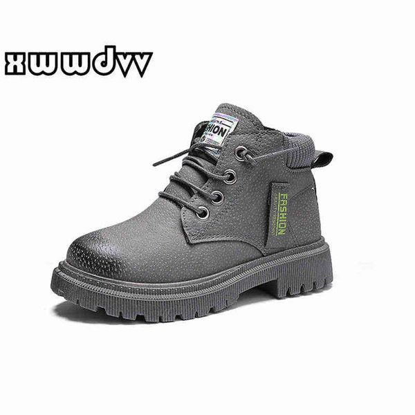xwwdvv kids martin boots four seasons fashion kids boots soft leather boys casual shoes outdoor non slip children footwear g1210, Black;grey
xwwdvv kids martin boots four seasons fashion kids boots soft leather boys casual shoes outdoor non slip children footwear g1210, Black;grey