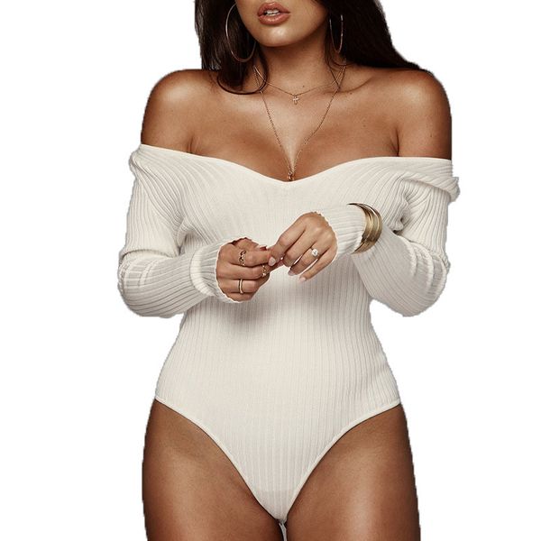 autumn women basic bodycon jumpsuit v-neck long sleeve white ribbed bodysuit women fashion knitted black bodysuit thong 210414, Black;white
autumn women basic bodycon jumpsuit v-neck long sleeve white ribbed bodysuit women fashion knitted black bodysuit thong 210414, Black;white