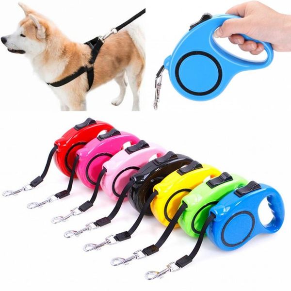 dog collars & leashes 3m/5m retractable leash automatic flexible portable puppy cat traction rope for small medium dogs harness
dog collars & leashes 3m/5m retractable leash automatic flexible portable puppy cat traction rope for small medium dogs harness