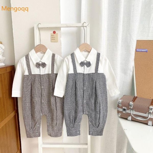 jumpsuits born baby boys autumn spring full sleeve patchwork plaid bow outfits infant kids toddler romper gentleman 0-3y, Blue
jumpsuits born baby boys autumn spring full sleeve patchwork plaid bow outfits infant kids toddler romper gentleman 0-3y, Blue