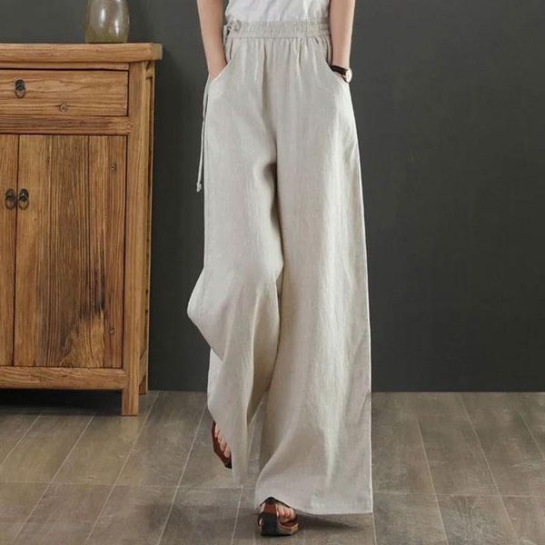 women's pants & capris women cotton linen casual trousers 2021 vintage style solid color loose comfortable feamle high waist wide leg s, Black;white
women's pants & capris women cotton linen casual trousers 2021 vintage style solid color loose comfortable feamle high waist wide leg s, Black;white