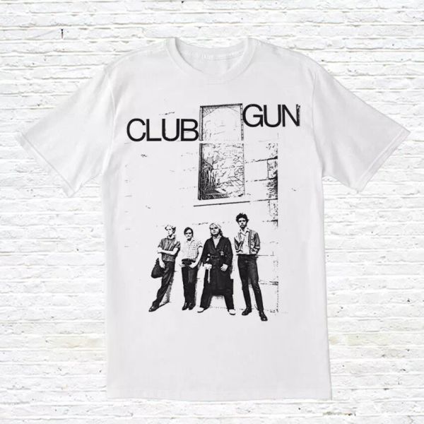 the gun club t-shirt (fire of love / miami), White;black
the gun club t-shirt (fire of love / miami), White;black