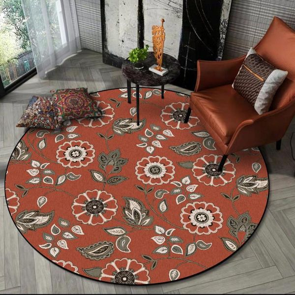 carpets fashionable european style american retro flower living room bedroom hanging basket chair round mat carpet
carpets fashionable european style american retro flower living room bedroom hanging basket chair round mat carpet