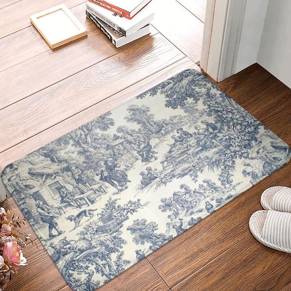 carpets toile de jouy number 2 doormat carpet mat rug polyester non-slip floor decor bath bathroom kitchen bedroom 40x60
carpets toile de jouy number 2 doormat carpet mat rug polyester non-slip floor decor bath bathroom kitchen bedroom 40x60