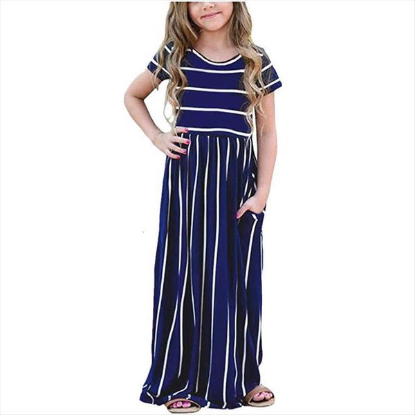 girls bohemia maxi casual beach girl dress party stripe long with pocket sundress outfits beachwear for children, Red;yellow
girls bohemia maxi casual beach girl dress party stripe long with pocket sundress outfits beachwear for children, Red;yellow