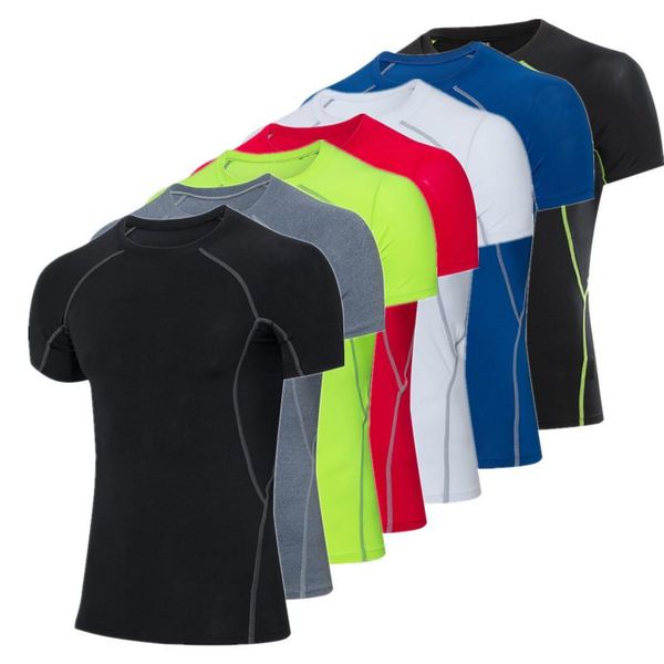 running jerseys fitness men tights t shirts compression pro cycling bodybuilding short sleeve training jogging sport shirt outdoors, Black;blue
running jerseys fitness men tights t shirts compression pro cycling bodybuilding short sleeve training jogging sport shirt outdoors, Black;blue