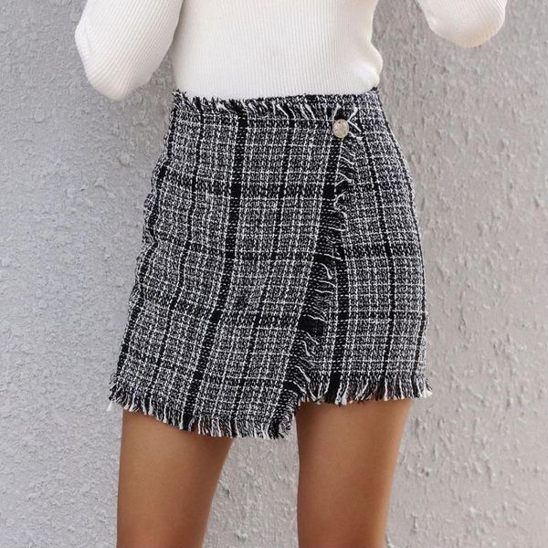 woman skirts retro plaid skirt autumn mini high waist spring basic all-match fashion bag hip, Black
woman skirts retro plaid skirt autumn mini high waist spring basic all-match fashion bag hip, Black