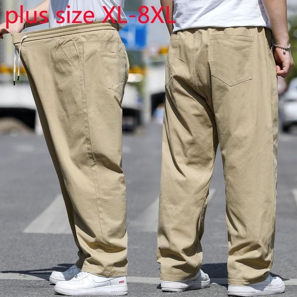 men's pants arrival super large casual men summer straight cotton elastic spring and autumn cargo full length plus size xl-7xl 8xl, Black
men's pants arrival super large casual men summer straight cotton elastic spring and autumn cargo full length plus size xl-7xl 8xl, Black