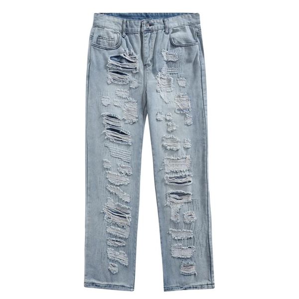 men's jeans eukaaru men oversized baggy streetwear mens ripped denim fashion loose straight pants casual wide leg trousers women, Blue
men's jeans eukaaru men oversized baggy streetwear mens ripped denim fashion loose straight pants casual wide leg trousers women, Blue