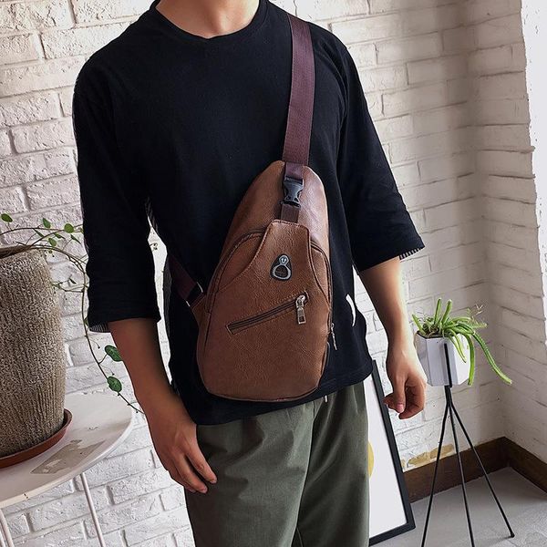 backpack men's chest bag sports single shoulder korean version leisure soft leather messenger usb charging
backpack men's chest bag sports single shoulder korean version leisure soft leather messenger usb charging