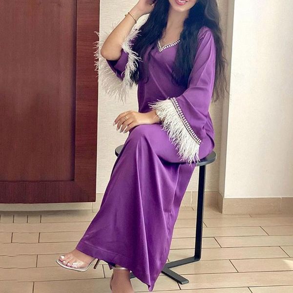 casual dresses muslim women arab dress 2021 ramadan flared sleeves long maxi dubai turkey abaya femme vestiods plus size india, Black;gray
casual dresses muslim women arab dress 2021 ramadan flared sleeves long maxi dubai turkey abaya femme vestiods plus size india, Black;gray