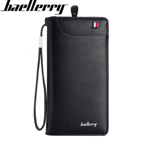 baellerry multi card men's wallet pu leather long business zpper multi-function handbag wallets, Red;black
baellerry multi card men's wallet pu leather long business zpper multi-function handbag wallets, Red;black