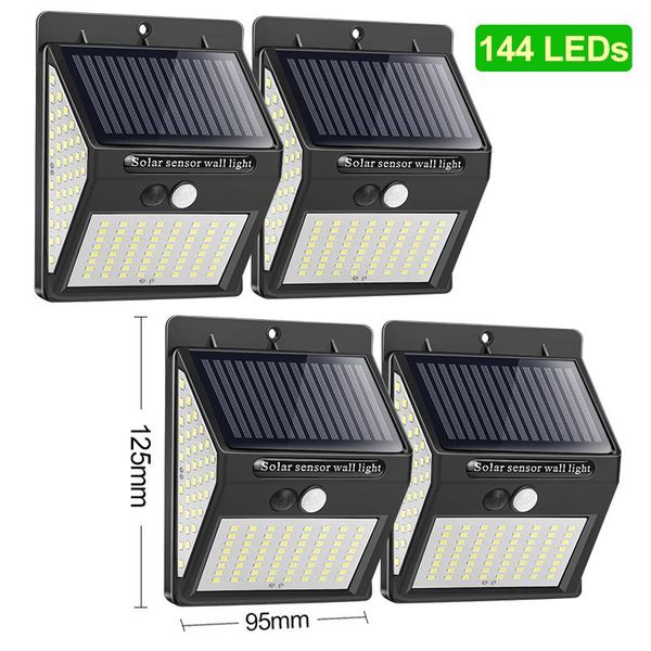 solar lamps 144 led lights outdoor 3 head motion sensor wide angle illumination super bright waterproof remote control wall lam
solar lamps 144 led lights outdoor 3 head motion sensor wide angle illumination super bright waterproof remote control wall lam