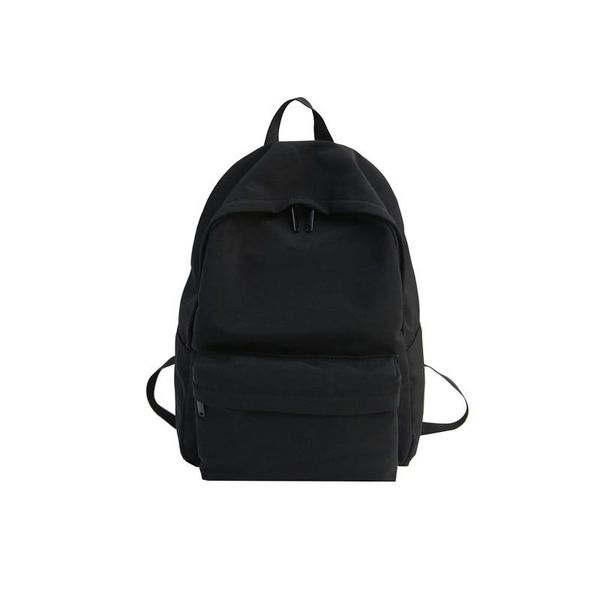 backpack solid canvas for teenagers women casual large capacity school bag simple college wind travel mochila
backpack solid canvas for teenagers women casual large capacity school bag simple college wind travel mochila