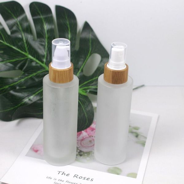 storage bottles & jars 80ml natural bamboo cap frosted glass spray bottle cosmetic wooden lotion pump container packaging
storage bottles & jars 80ml natural bamboo cap frosted glass spray bottle cosmetic wooden lotion pump container packaging