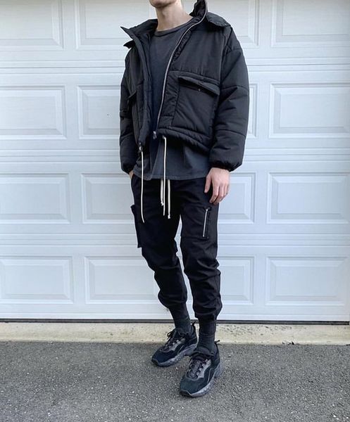 2021 winter represent hooded zipper cotton hiphop oversize high street men women couple solid color vintage jacket, Black
2021 winter represent hooded zipper cotton hiphop oversize high street men women couple solid color vintage jacket, Black
