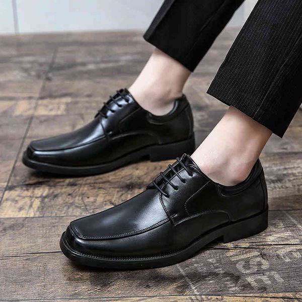 dress shoes men's square toe gentlemen leather trendy business style slip on comfortable breathable fashion men tdf5, Black
dress shoes men's square toe gentlemen leather trendy business style slip on comfortable breathable fashion men tdf5, Black