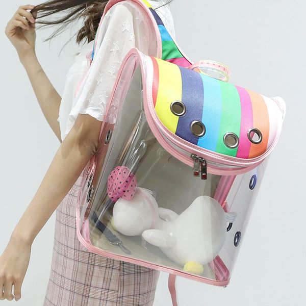 cat carriers,crates & houses personalized colorful transparent fashion porous breathable pet dog hamster small chest backpack
cat carriers,crates & houses personalized colorful transparent fashion porous breathable pet dog hamster small chest backpack