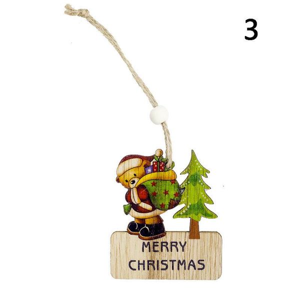 christmas decorations tree wooden pendants ornaments santa snowman home decor party dfds889
christmas decorations tree wooden pendants ornaments santa snowman home decor party dfds889