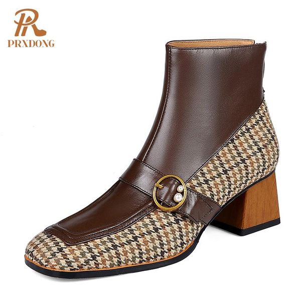 boots women ankle retro autumn winter genuine leather zipper square toe shoes casual short woman high heels, Black
boots women ankle retro autumn winter genuine leather zipper square toe shoes casual short woman high heels, Black